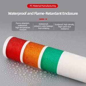 Nhiều Lớp Thiết bị công nghiệp đèn tín hiệu IP45 không thấm nước bền nhựa km cảnh báo giao thông buzzer <span class=keywords><strong>LED</strong></span> máy - Product Image 3