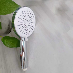 หัวฝักบัว Royal Stan 12 ซม. แบบ 5 ระดับความเร็ว สีเงิน รูใหญ่ แบบพกพา ติดตั้งง่ายด้วยมือ - Product Image 3