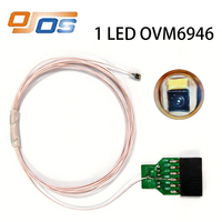 Module de caméra micro LED unique OVM6946, caméra endoscopique médicale CMOS, caméra miniature, fabricant OEM de caméras endoscopiques médicales