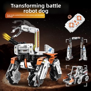 Chien robot intelligent télécommandé <span class=keywords><strong>Earth</strong></span> 2 pour l'éducation scientifique humaine, compatible avec les assemblages en plastique - Product Image 4