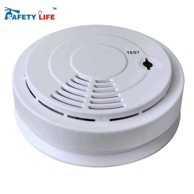 Smoke Detector Alarm Interconnected Photoelectric Fire Alarms As3786 10 Years Battery EN14604 Smoke Alarm Detector