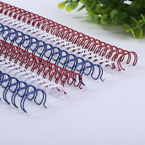 Spirale métallique pour carnet et calendrier mural, 34 trous, double spirale, revêtement nylon, marque Kota. - Product Image 2