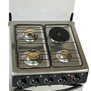 Cuisinière à <span class=keywords><strong>gaz</strong></span> Xunda, 2 brûleurs, 2 plaques électriques, cuisinière multifonction avec <span class=keywords><strong>four</strong></span> - Product Image 4
