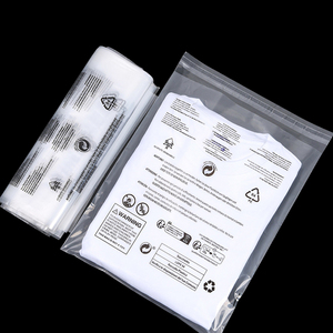 Sacs auto-scellants en PE imprimés sur mesure avec des slogans <span class=keywords><strong>anti</strong></span>-suffocation, adaptés aux vêtements et aux jouets - Product Image 1