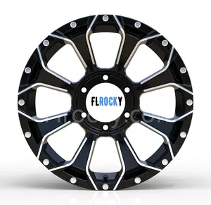 Flrocky 17 Inch Alloy Wheel 6 Hoes CB66.1-106.1Mm -10-0 Mm Offset With Silver Skin Rim Fit For BYD L3