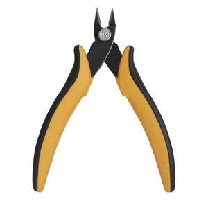 Cortador de Alambre <span class=keywords><strong>Diagonal</strong></span> de Precisión YTH 4020, Resistente, con Mango de TPE, para Joyería, Electrónica, Modelismo y Bricolaje - Product Image 1