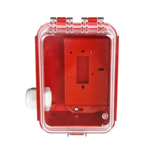 Asenware Alarma contra incendios a prueba de agua Punto de llamada manual Push Station Cover