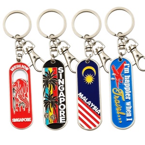 Wholesale Embossing Enamel Shape Promotion Souvenir <b>Keychain</b> <b>Personalized</b> Custom Car Logo Sublimation Soft Metal Key Chains - Product Image 4