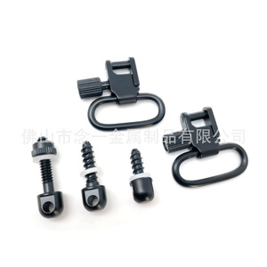 Tactical Wooden Shoulder <b>Screw</b> Metal Three Piece Fastener Set For Bag Accessories - Product Image 2