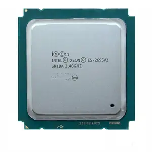 معالج E5-2695 v2 ثنائي النواة 2.4 جيجاهرتز 8.0GT/s 30 ميجابايت وحدة معالجة البيانات LGA 2011 CPU