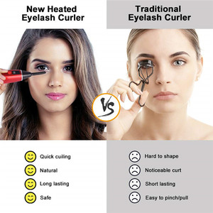 Rehausseur de cils électrique portable en silicone à 360 degrés, chauffant avec écran LCD, pour lifting des cils, marque privée, économique et très demandé - Product Image 4