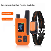 Collier de dressage pour chien électrique rechargeable, télécommande, étanche, pour l'entraînement à l'obéissance des chiens