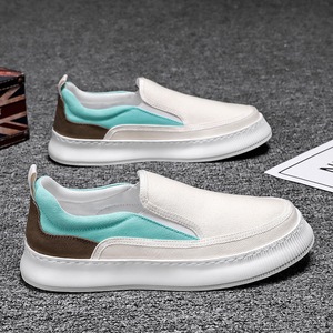 2026 Summer New Style Canvas Men's <b>Shoes</b> with <b>Soft</b> Sole Board <b>Shoes</b> Refreshing Men's Lazy <b>Shoes</b> One-Piece Footwear - Product Image 6