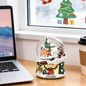 <strong>Wholesale</strong> Resin Crafts Custom Santa Claus <strong>Snow</strong> <strong>Globe</strong> Ornaments for Christmas Decorations &amp; Gifts - Product Image 2