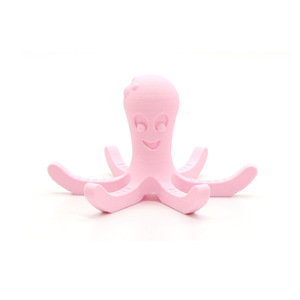 Égouttoir à bouteilles autoportant en forme de pieuvre bleu et rose, support de séchage pour tasses, pièce décorative - Product Image 6