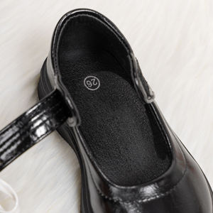Zapatos escolares clásicos negros <span class=keywords><strong>Mary</strong></span> <span class=keywords><strong>Jane</strong></span> para niñas, calzado uniforme duradero y cómodo - Product Image 6