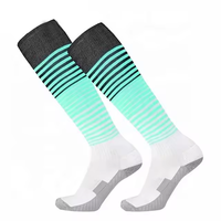 Fabricant JS Vente en gros Chaussettes longues Hockey Rugby Chaussettes Enfants et Adultes Football Baseball Football Basketball Hommes Chaussettes de sport