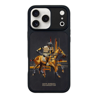 Étui de téléphone portable en cuir PU véritable POLO pour Cedric avec design uni, style professionnel, antichoc CN;GUA