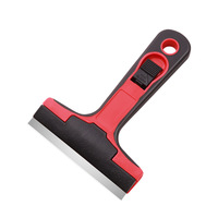 Grattoir de nettoyage multifonctionnel avec lame épaissie anti-rayures et manche de 140 mm pour murs et décapage de film de protection automobile – Outils de quincaillerie