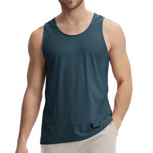 Camisetas sin mangas de algodón para hombre al por mayor, estilo urbano y musculoso, para marcas de ropa urbana masculina al por mayor - Product Image 1