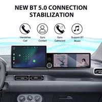 ZWNAV Pantalla de 13.1"+12.3" para Wuling Hongguang EV 2025-2026, Android 15, Carplay Inalámbrico, GPS, Radio para Auto, Estéreo, 4G, WiFi, 360, OEM