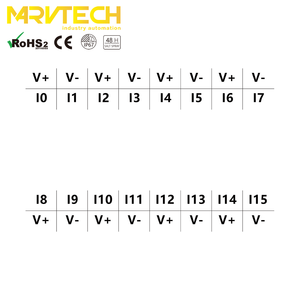 โมดูลเครือข่ายฟิลด์บัสแบบแยกส่วน 32 ช่อง Marvtech IP20 พร้อมขั้วต่อสปริง Ethercat สำหรับอุตสาหกรรมพีซี Profinet - Product Image 6