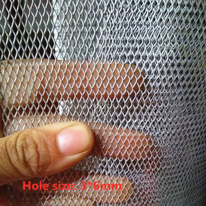 יריעת מתכת מתרחבת מחוררת מפלדת אל-חלד 304 בצורת יהלום, במידות 4X8, <span class=keywords><strong>5X10</strong></span>, 14, 18, 19 גייג', עם שירות חיתוך. - Product Image 4