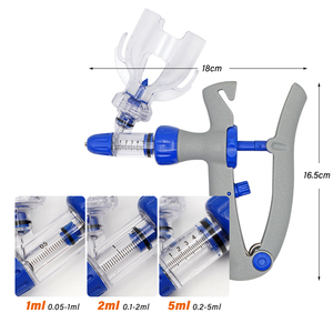 Seringues vétérinaires Seringues à vaccins pour animaux Automatiques 1 ml, 2 ml 5 ml <span class=keywords><strong>Seringue</strong></span> continue en <span class=keywords><strong>plastique</strong></span> réglable pour volailles - Product Image 3