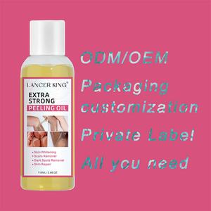 Aceite Exfoliante Amarillo Extra Fuerte para el Cuidado de la Piel del Cuerpo, Logotipo Privado Personalizado, Olor Fresco, Bajo MOQ de Fábrica - Product Image 6