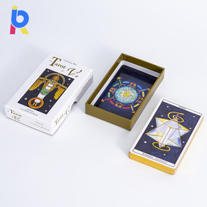 ไพ่ทาโรต์ขอบทองคำคุณภาพสูงสั่งทำได้แบบขายส่ง - Product Image 4