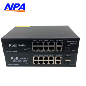 Conmutador Gigabit Poe de 8 puertos ANPA con QoS 2 Uplink 48V <span class=keywords><strong>10</strong></span>/100/1000m <span class=keywords><strong>Ethernet</strong></span> 3038 3048GE Conmutadores de red ODM/OEM - Product Image 1