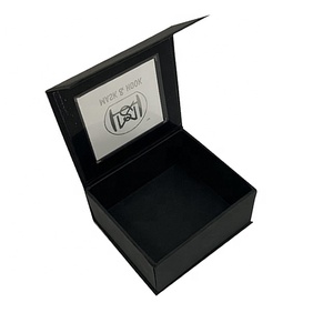 Đồ trang sức Hộp quà tặng từ cửa mở cao cấp hộp đồ trang sức bao bì từ hiện đại có thể gập lại món quà sinh nhật gói hộp giấy - Product Image 2