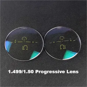 Nhà máy Trung Quốc Chất lượng cao multifocal ống kính Progressive CR-39 1.499 hoàn thành ống kính Progressive