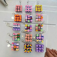 Cat Claw Keycap Mechanical Keyboard Soft Silicone Keychain Button Decompression Windmill Key National Style Chinese Style