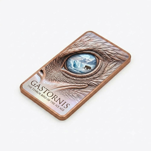 Souvenir in Rame Solido con Stampa UV ad Alta Risoluzione a Forma di GASTORNIS per Regali e Mostre Museali - Vendita all'Ingrosso - Product Image 2