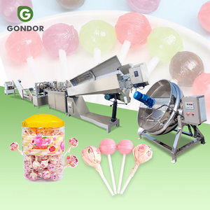 Máquina automática de fundición a presión para la producción de caramelos en forma de disco, con cinta de agarre, para bolas de caramelo, molinos de viento y piruletas, con plumas - Product Image 1