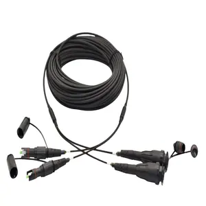 KST Outdoor wasserdichter Stecker Drop Cable Patchkabel Sc Apc Optitap Vor verbundenes Drop Cable Fiber Optic Pigtail