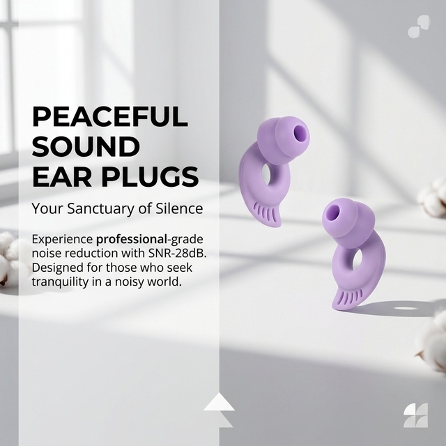 OEM ODM Noise Cancelling Ear Plugs for Sleeping Soft Reusable Silicone Earplugs Custom Branding