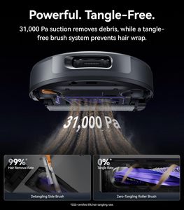 Robot Aspirador y Fregador <span class=keywords><strong>NARWAL</strong></span> Flow 2 Combo, 31.000 Pa de Succión, Limpieza Automática FlowWash, Reconocimiento de Objetos por IA, Autovaciado, 212 Hot - Product Image 3