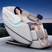 Fauteuil de massage de luxe à gravité zéro avec massage des tissus profonds, système SL Track, chargement USB et Bluetooth