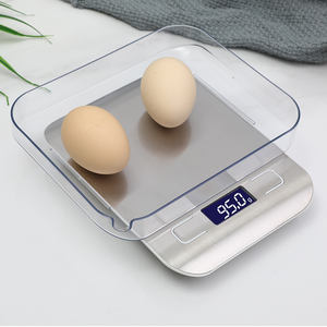 Hot Selling Custom ized Farbe Elektronische Edelstahl Digitale Küchen waage Werks versorgung mit Batteries trom quelle - Product Image 2