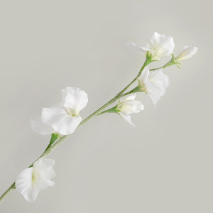 YOPIN-1072 piselli dolci artificiali orchidee <span class=keywords><strong>di</strong></span> seta Real Touch Pea Blossom per la decorazione - Product Image 6