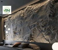 Panneaux de revêtement mural en pierre artificielle en polyuréthane, imperméables, ignifuges, pour l'extérieur et l'intérieur