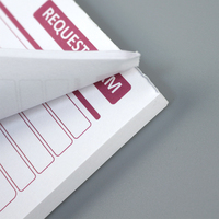 Bloc-notes adhésif de poche personnalisé A6/A7 avec impression de logo, papier et carton, produit d'impression