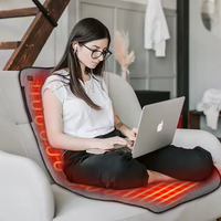 Coussin de siège chauffant rechargeable électrique portable de bureau à chauffage rapide personnalisé et économe en énergie