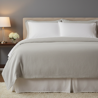 Oreillers de lit modernes en microfibre douce et moelleuse, respirants, blancs, avec protection antibactérienne pour un confort toutes saisons