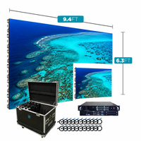 Écran LED de location 4K 3840x2160 HDR10 Plus à taux de rafraîchissement élevé 7680Hz pour scène de mariage et toile de fond d'événement