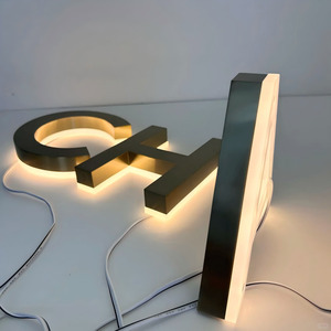 Letrero 3D para Vestíbulo, Logotipo de Oficina Retroiluminado, Letrero Electrónico, Letrero Luminoso LED, Letras Acrílicas Luminosas - Product Image 4