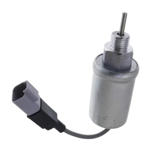 419-7640 Nouveau solénoïde d'arrêt de carburant 12V de haute qualité 4197640 U85206452 pour moteur 402D 403D 403C Chargeuse 216 216B 257B 257B2 - Product Image 1
