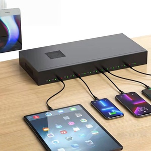 Hub Industri <span class=keywords><strong>USB</strong></span> 2.0 OEM 16 <span class=keywords><strong>Port</strong></span> Tipe C Transfer Data 480Mbps Output <span class=keywords><strong>Port</strong></span> Tunggal 200W 5V 2100mA Rak Logam untuk Pemasangan - Product Image 6